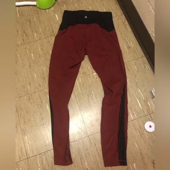 Lululemon Train Times 7/8 Pant Sz 4 In Oxidized / Black - Picture 8 of 11